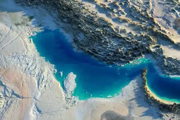 تصویر ماهوارهای از ایران